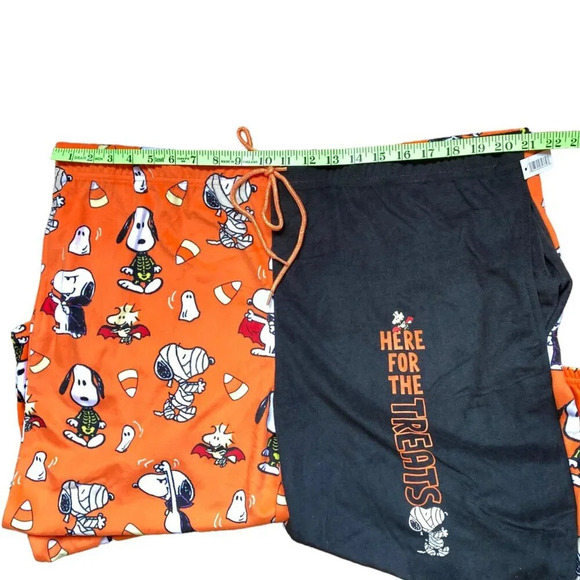 Peanuts Halloween Sleep Jogger Pajama Pants, Size 3X (22W-24W), New w Tags‎ - Picture 7 of 14